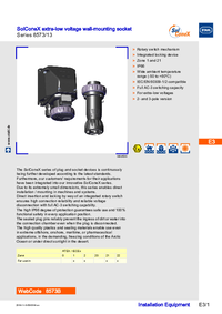 Thumbnail of document Data Sheet Sockets Series 8573 13 EN 20296
